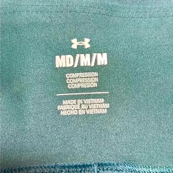 Under Armour Compression Ankle Pants Leggings Gym Sport Tennis Workout Medium - Picture 4 of 6